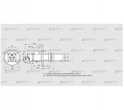 BIC 50RG-100/135-(40)D (84030123) Газовая горелка Kromschroder