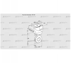 IBGF50Z05/20-60Q3E (88302501) Дроссельная заслонка Kromschroder